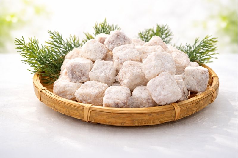 K0041　タラ角切　片栗米粉